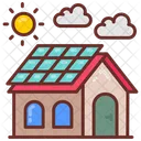 Solar house  Symbol