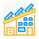 House Roof Solar アイコン