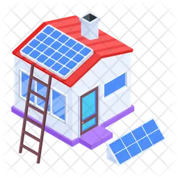 Solar Housing  Icon