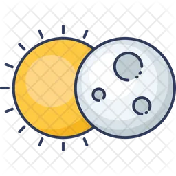 Solar Lunar  Icon