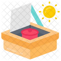 Solar oven  Icon