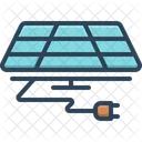 Solar Panel Renewable Solar Cell Icon