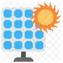 Solar Energy Electricity Icon
