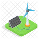 Solar Panel Gadget Energy Icon