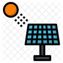 Solar Cell Energy Icon