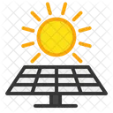 태양 전지 패널  아이콘