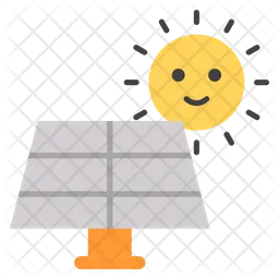 Solar Panel Emoji Icon