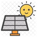 Solar Panel Solar Emoji Emoticon Icon