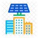 Smart City Solar Icon