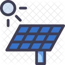 Solar Energy Cell Icon
