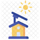 Solar Panel Smart Home Solar Energy Icon