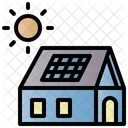 Solar Panel Technology Clean Icon