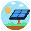 Solar Panel Photovoltaic Solar Cell Icon