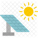 Solar Panel Clean Energy Icon