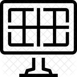 Solar panel  Icon