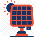 Solar Panel Cell Ecology Icon