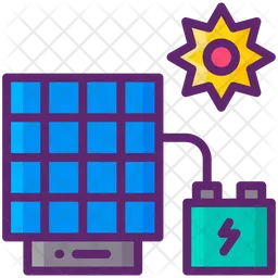 Solar Panel  Icon