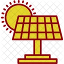 Solar Panel Ecology Energy Icon