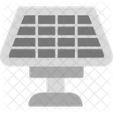 Solar Panel Countryside Solar Energy Icon