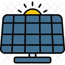Solar Panel Alternative Cell Icon