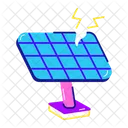 Solar Panel Solar Cell Power Cell Icon