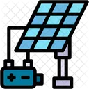 Solar Panel Ecology And Environment Solar Energy Icon