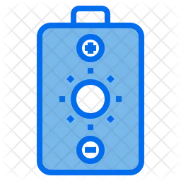 Solar Panel Battery  Icon