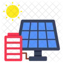 Solar Panel Photovoltaic Cell Solar Plate Icon