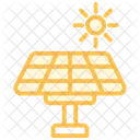 Solar Panel Color Outline Icon 아이콘