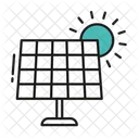 Solar Panel Solar Power Harnessing 아이콘