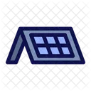 Solar Panel Roof Icon