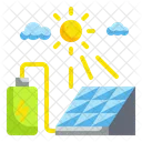 Solar Panele Cology Environment Icon