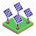 Solar System Solar Panels Solar Collectors Icon