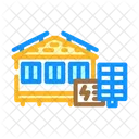 Solar Panels Mobile Icon
