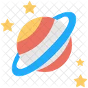 Stars Solar Planet Icon
