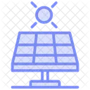 Solar Power Color Outline Icon Icon