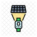 Solar Powered Fitness Icon