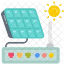 Solar powered router  Icon