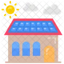 Solar pv roof  Icon