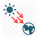 Earth Sun Wave Icon