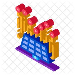 Solar Sensors  Icon