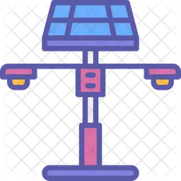 Solar Street Light  Icon