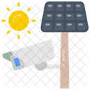 Solar surveillance camera  Icon