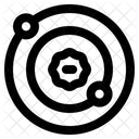 Solar System Planet Space Icon