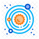 Astronomy Background Cosmos Icon