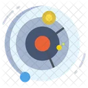 Solar System Astronomy Space Icon
