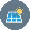 Solar System Solar Electric Energy Icon