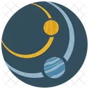 Solar System Galaxy Icon