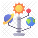 Solar Sustem Planets Astronomy Icon