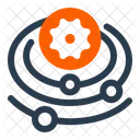 Solar System Icon Vector Icon